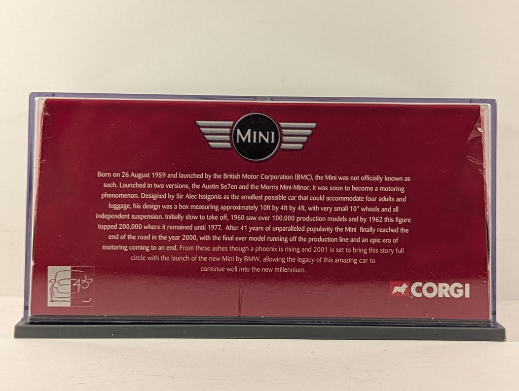 Corgi 1:36 Scale Mini 40 Die-cast Model Mulberry Red CC82206