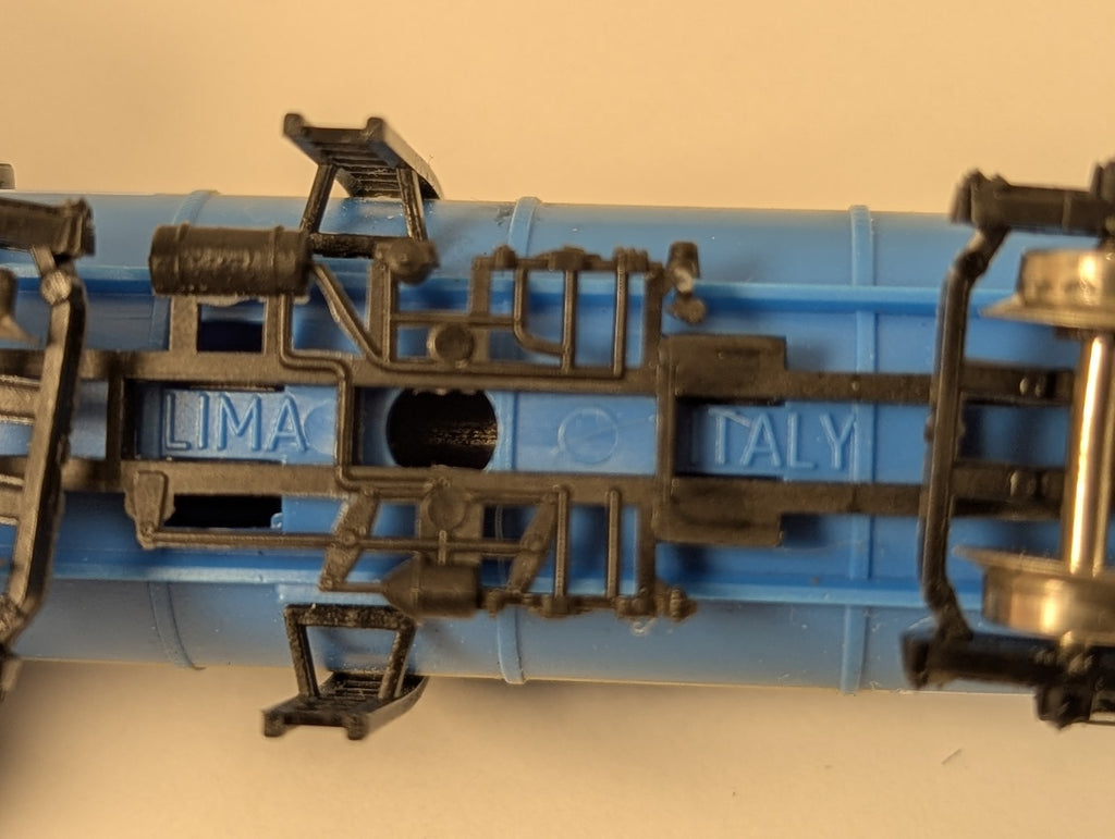 Lima N Gauge Bogie Milk Tanker Wagon Tank Wagon 152 D Blue