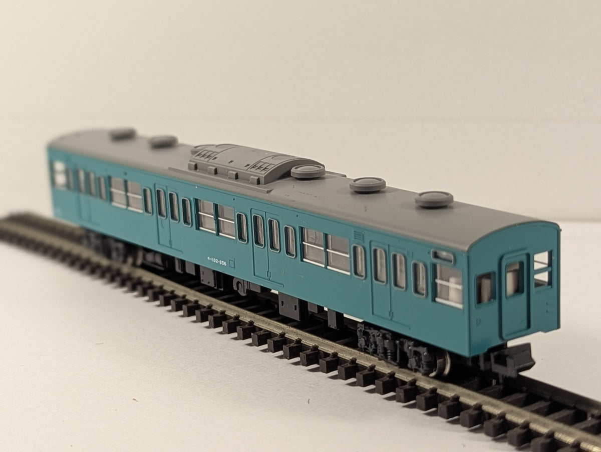 Kato N Gauge JNR Series 103 Moha 102-856 Intermediate Coach JNR Sky Blue