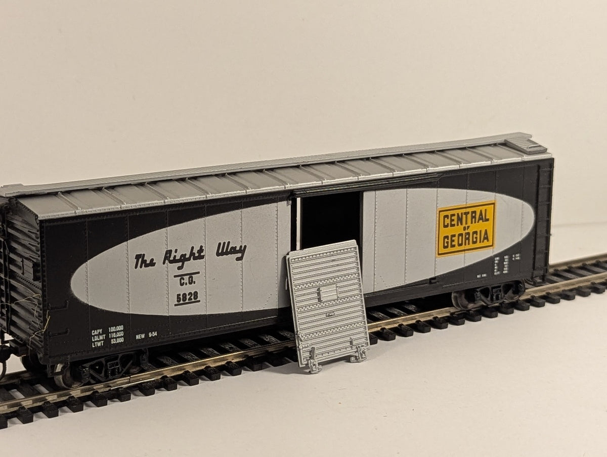 HO Gauge 40ft Standard Boxcar 5828 Central of Georgia