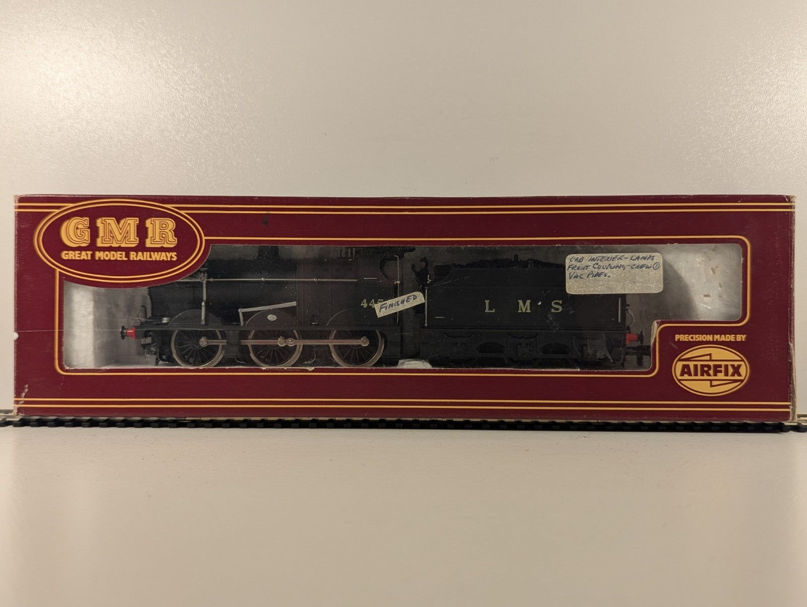 Airfix GMR OO Scale Class 4F Fowler 0-6-0 Steam Locomotive 4454 LMS Black