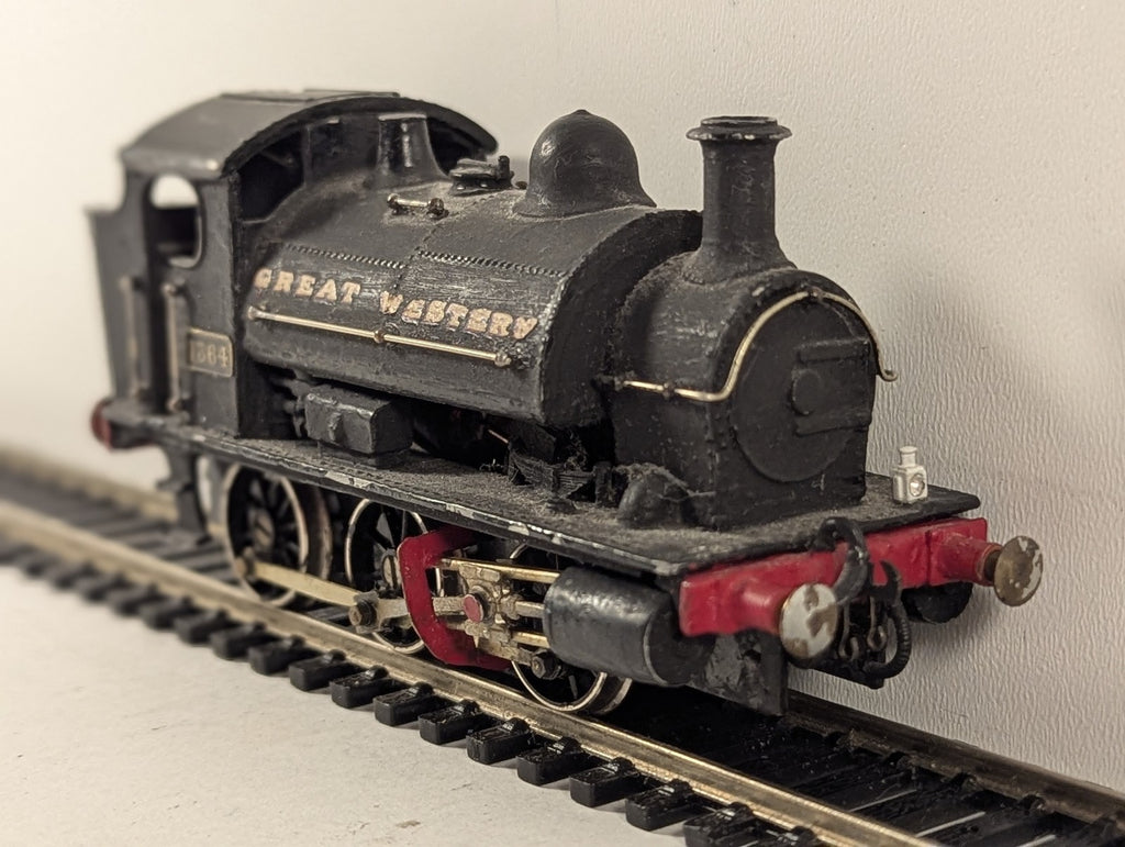 Kitbuilt OO Gauge GWR Class 1361 0-6-0ST Steam Locomotive 1364 GWR Black