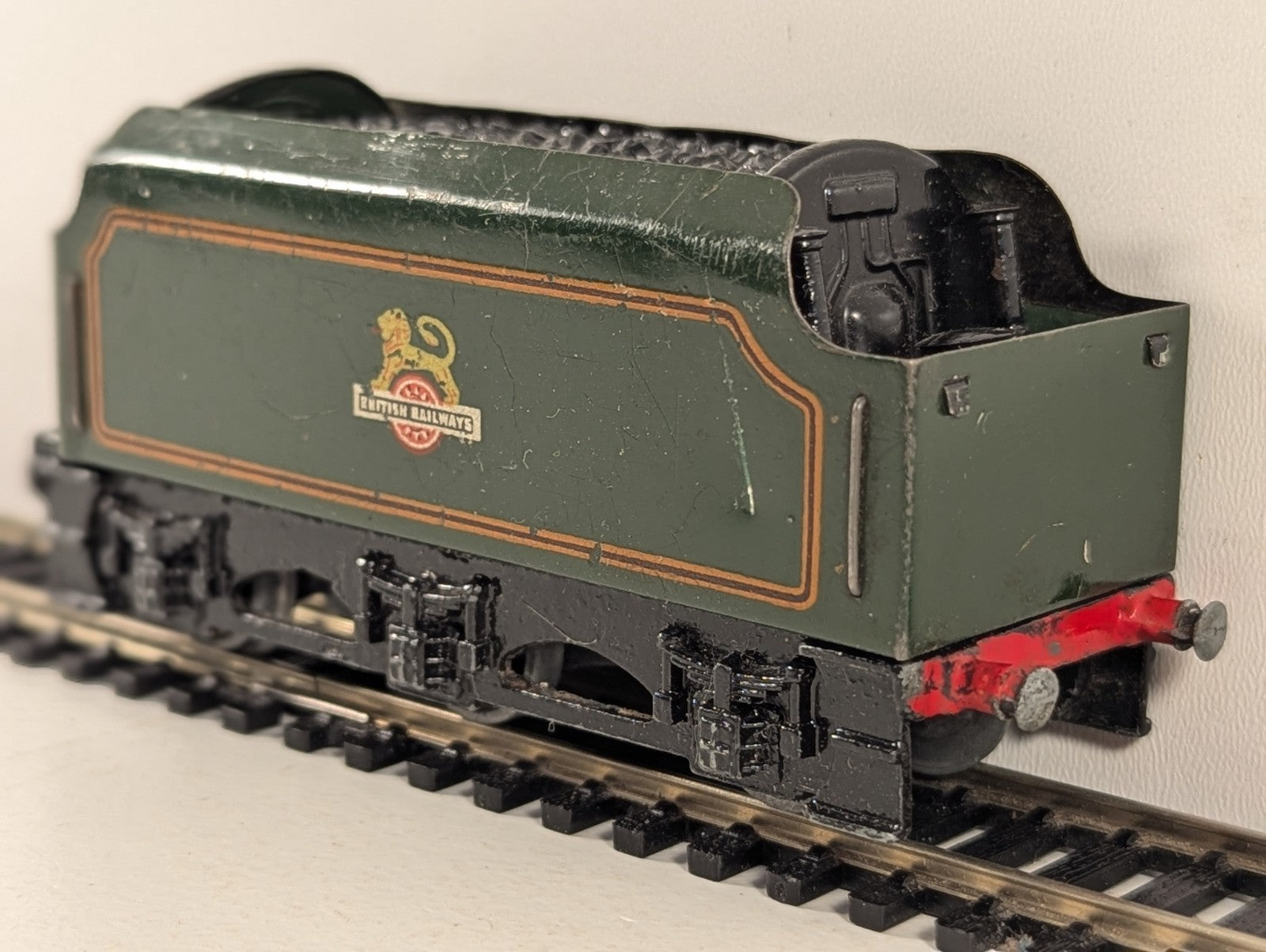 Hornby Dublo OO Gauge Stanier Tender BR Lined Green - Spares/Repairs