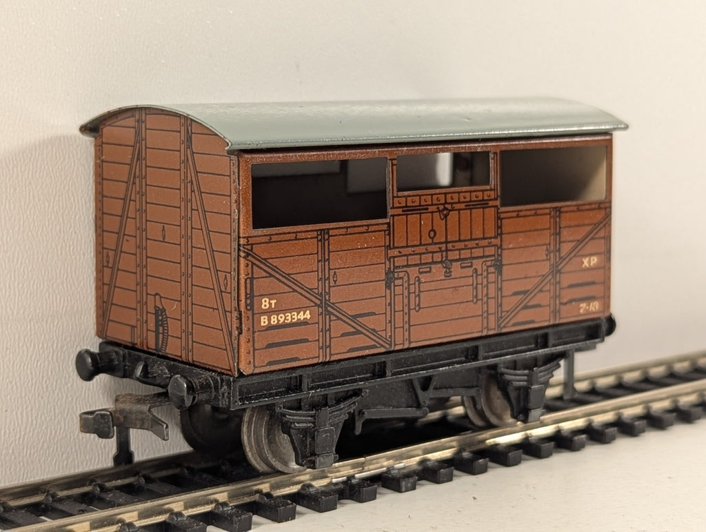 Hornby Dublo 32020 OO Gauge BR Brown D1 Cattle Truck - Boxed