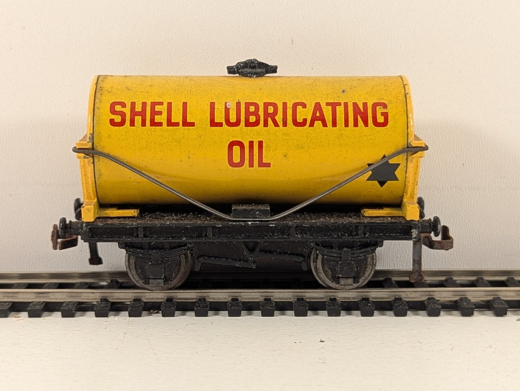 Hornby Dublo 32082 OO Gauge D1 Shell Lubricating Oil Tank Wagon - Boxed