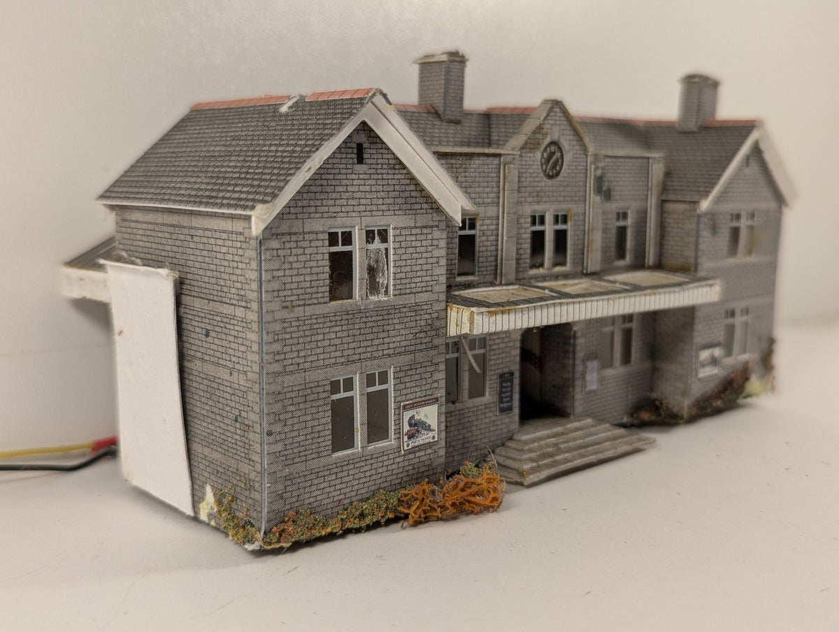 Metcalfe N Gauge Stone Main Station Building Buildings Grey Stone