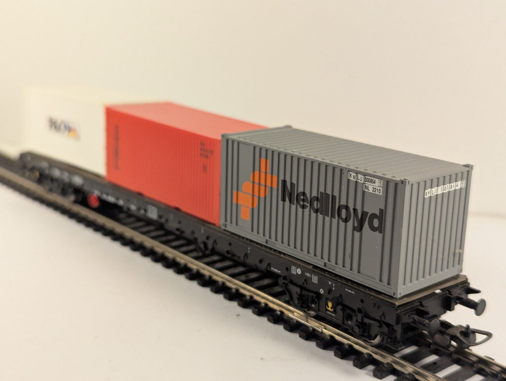 Piko HO Gauge Container Wagon Boxed