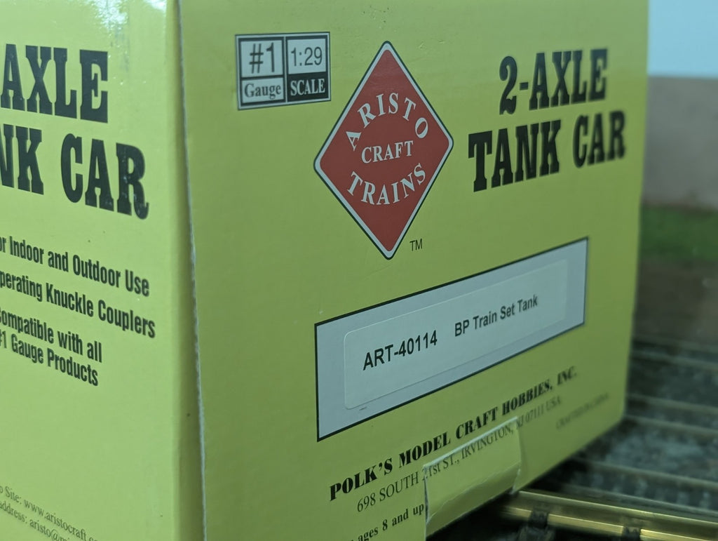 Aristo-Craft 40114 BP 20' Tank Car G Gauge