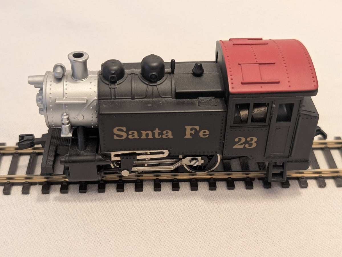 Model Power HO Scale Santa Fe 0-4-0 Tank Switcher – Working Lights