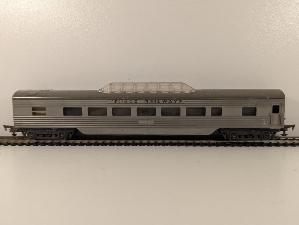 Tri-ang R.25 OO Gauge Transcontinental Vista Dome Coach - Damaged Lettering