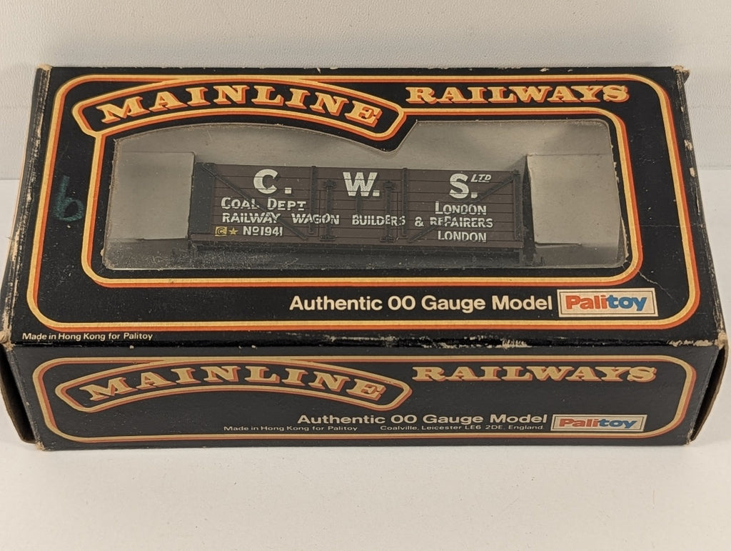 Mainline OO Gauge 7 Plank Wagon C.W.S. Goods Wagon 1941 C.W.S. Brown 37-129