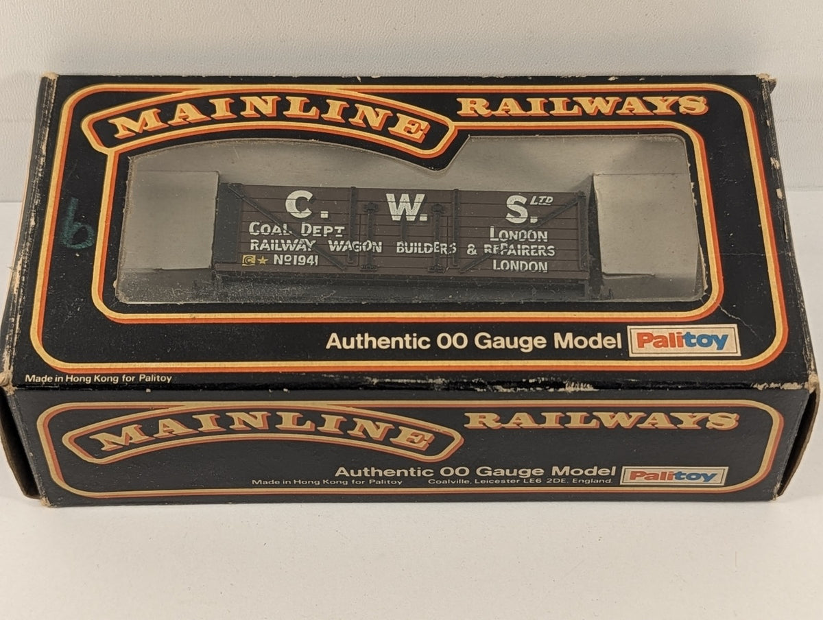 Mainline OO Gauge 7 Plank Wagon C.W.S. Goods Wagon 1941 C.W.S. Brown 37-129