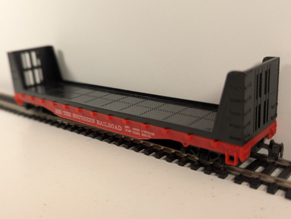 Tyco HO Gauge Southern Railroad Flat Car – Lumber / Pulpwood