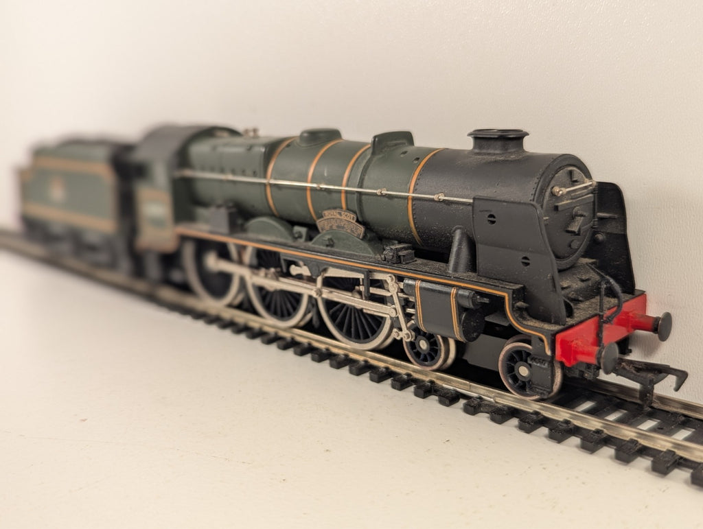 Airfix Railway System 54121-3 Royal Scot BR Green Steam Locomotive - Boxed