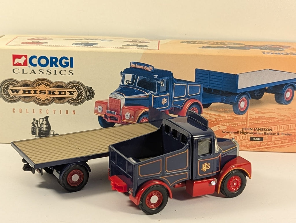 Corgi Classics 16001 John Jameson Scammell Highwayman Ballast & Trailer