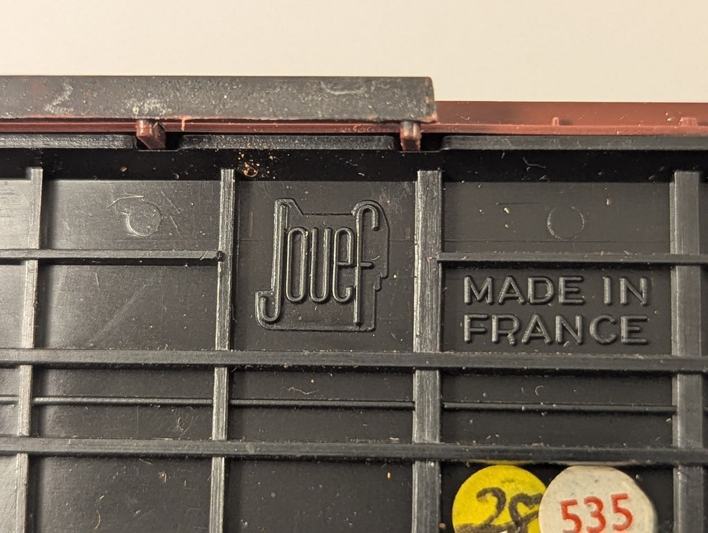 Jouef HO Scale SNCF Gas Covered Wagon Goods Wagon 190 0 144-3 SNCF Brown