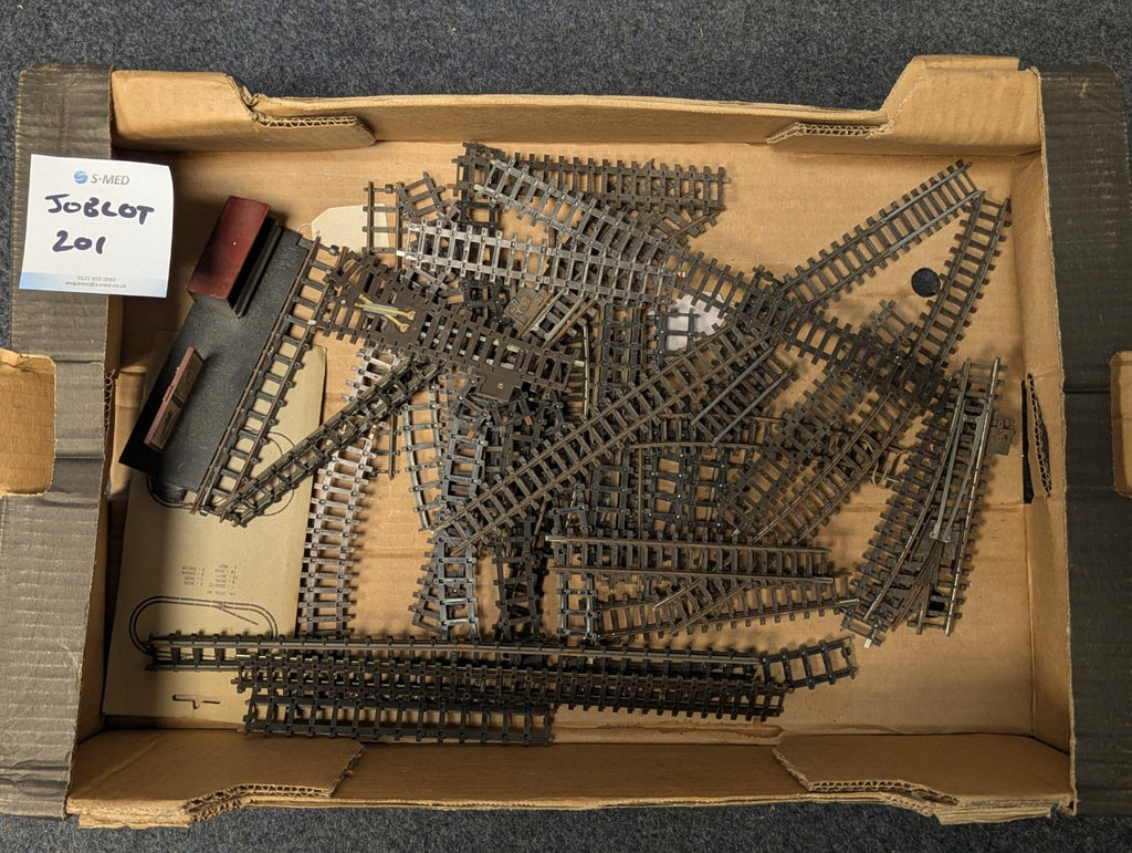 Tri-ang OO Gauge Job Lot of Model Railway Track - Needs Cleaning