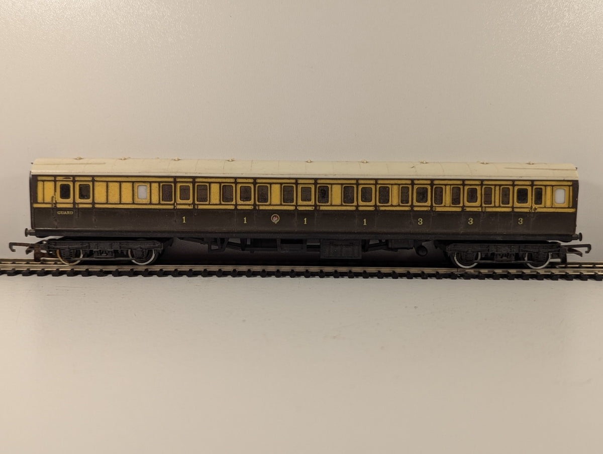 Tri-ang OO Gauge GWR Brake 3rd & 1st Coach