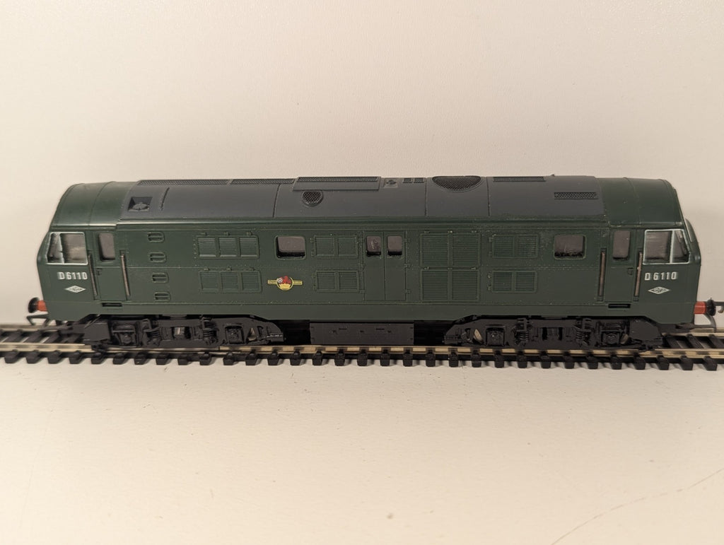 Hornby R080 OO Gauge BR Class 29 Diesel Locomotive D6110 – BR Green