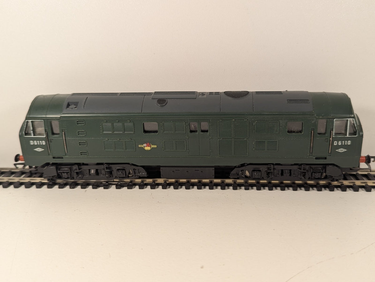 Hornby R080 OO Gauge BR Class 29 Diesel Locomotive D6110 – BR Green