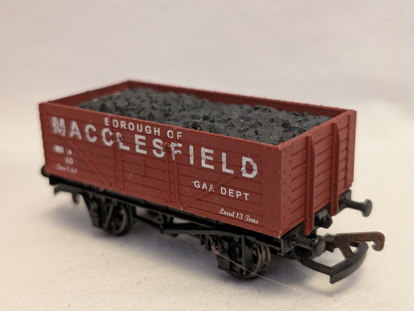 Dapol OO Gauge 7 Plank Wagon Borough of Macclesfield Gas Dept Goods