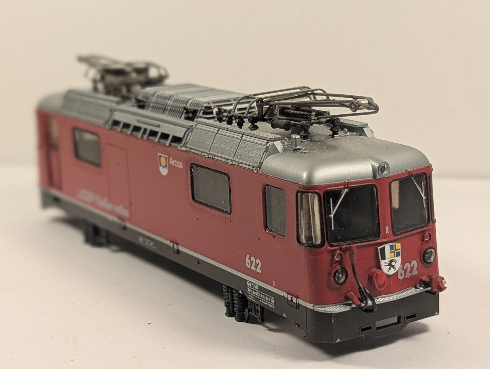 Bemo 1258 132 HOeGauge RhB Class Ge 4/4 II Electric Locomotive BodyShell - Boxed