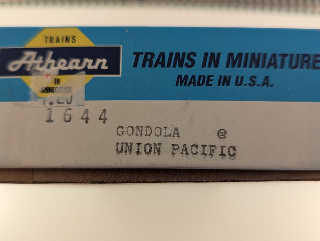 Athearn HO Scale Gondola Union Pacific 31223 Union Pacific brown