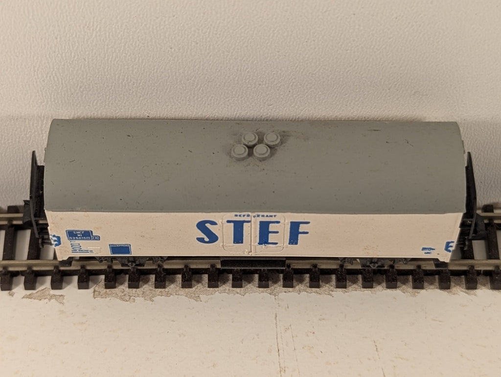 Rivarossi N Gauge SNCF STEF Refrigerated Wagon