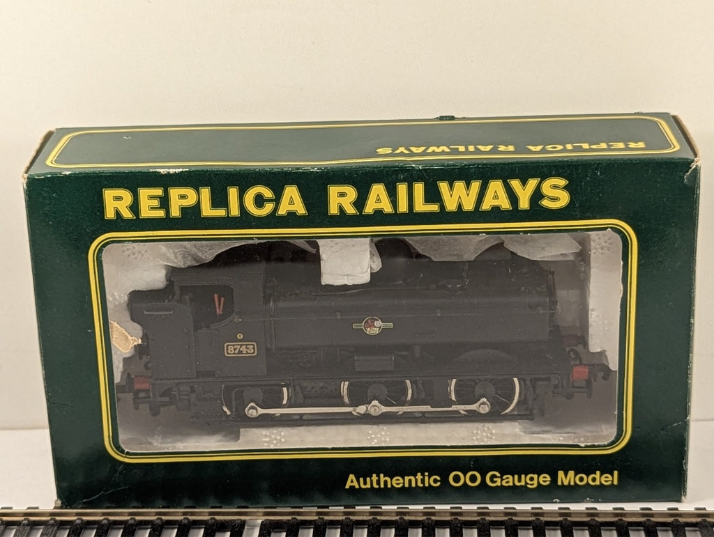Replica Railways 11002 BR Unlined Black Pannier Tank  - Boxed - Spares/Repairs