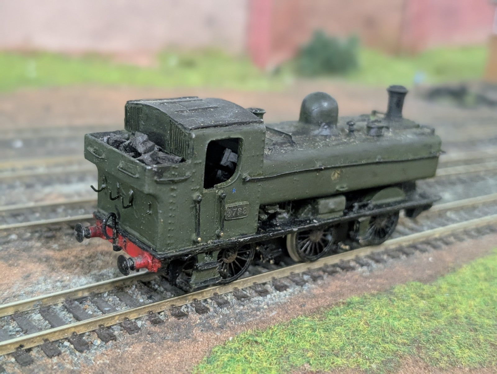 Kitbuilt Brass Pannier Tank 0-6-0 In GWR Green OO Gauge