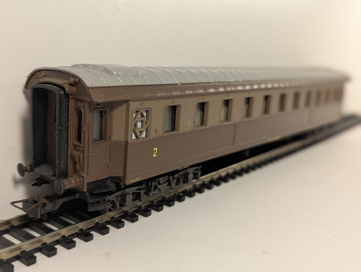 Rivarossi HO Gauge FS Tipo 1921 2nd Class Coach Passenger Coach Bz 31052
