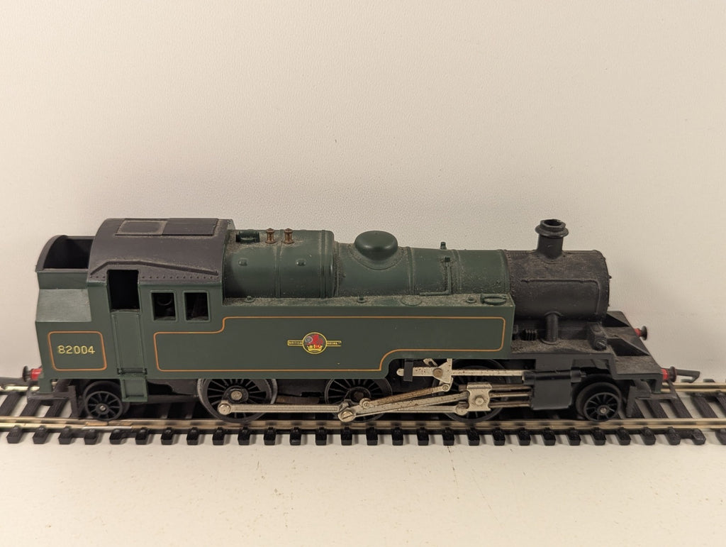 Tri-ang Hornby OO Gauge R59 BR Green Class 3MT 2-6-2 Tank 82004 Needs Attention