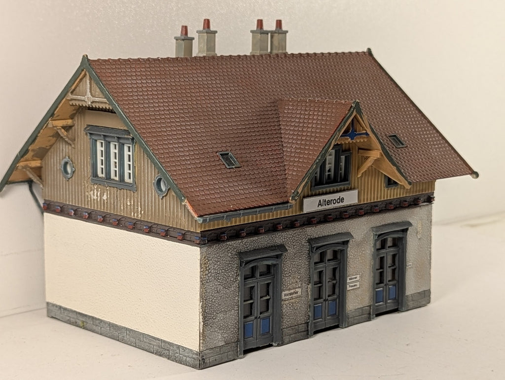 Auhagen HO Gauge Bahnhof Alterode Station Building