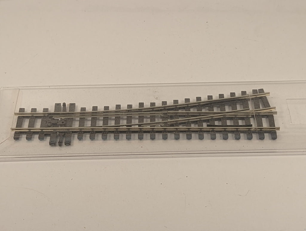PecoSL-E392F HOe Gauge Code 55 small Radius Electrofrog LeftHand Turnout - Boxed