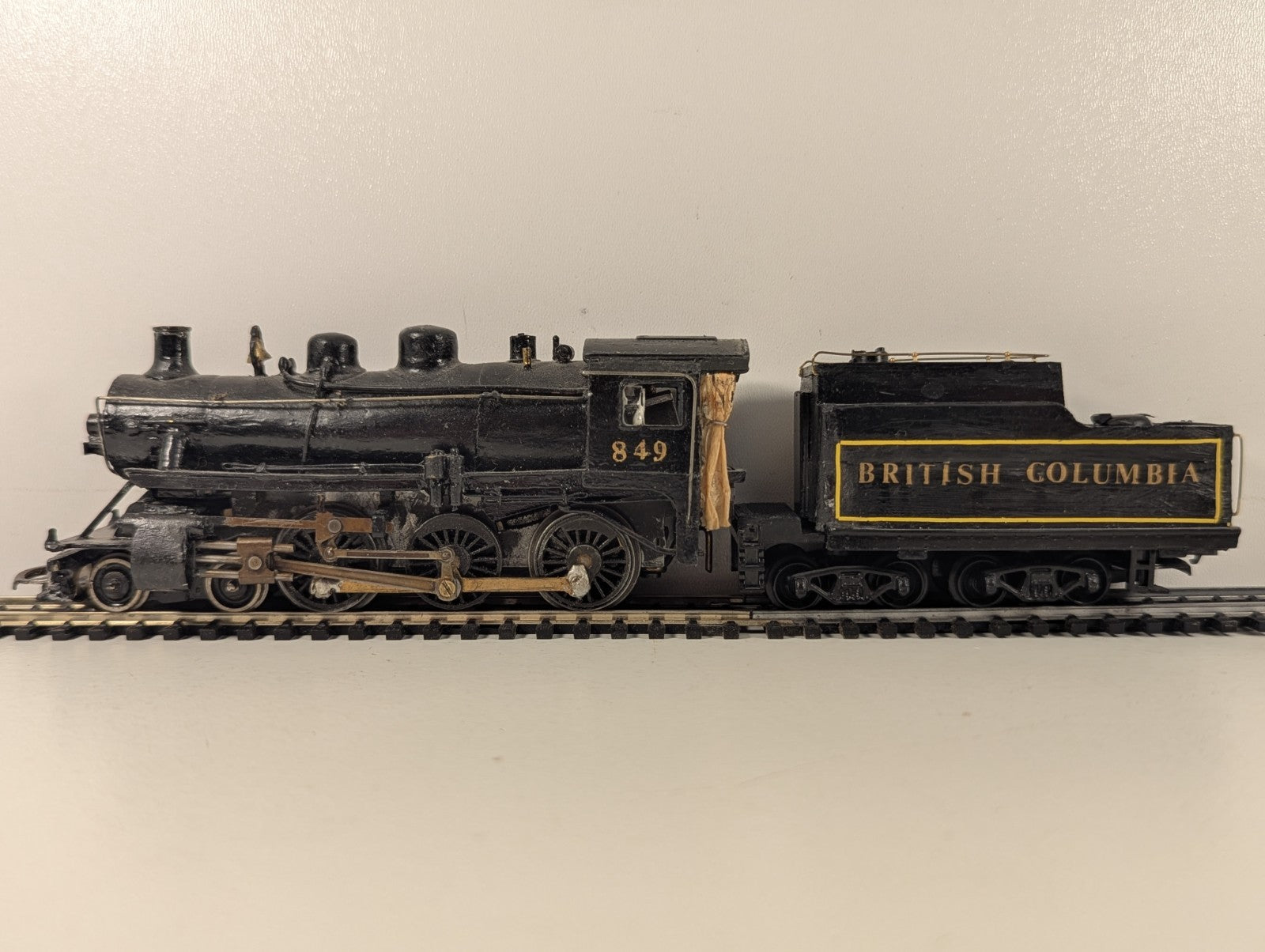 Kitbuilt Gauge 2-6-0 Mogul Steam Locomotive 849 British Columbia Spares /Repair