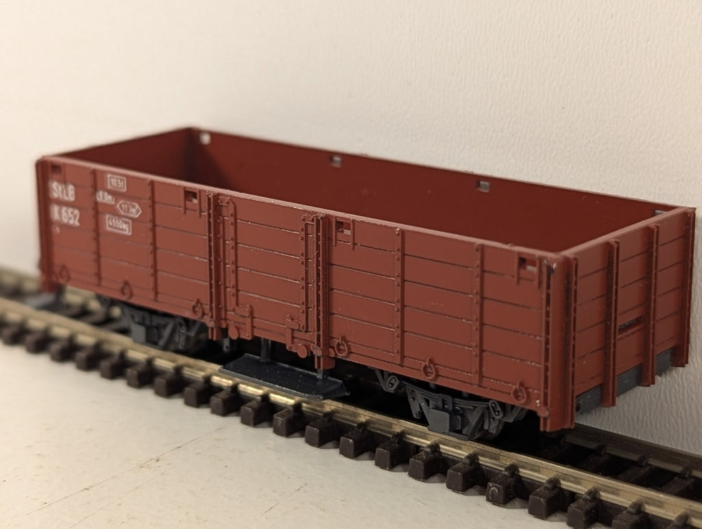 Liliput 950 H0e Gauge Red Open Goods Wagon - Boxed