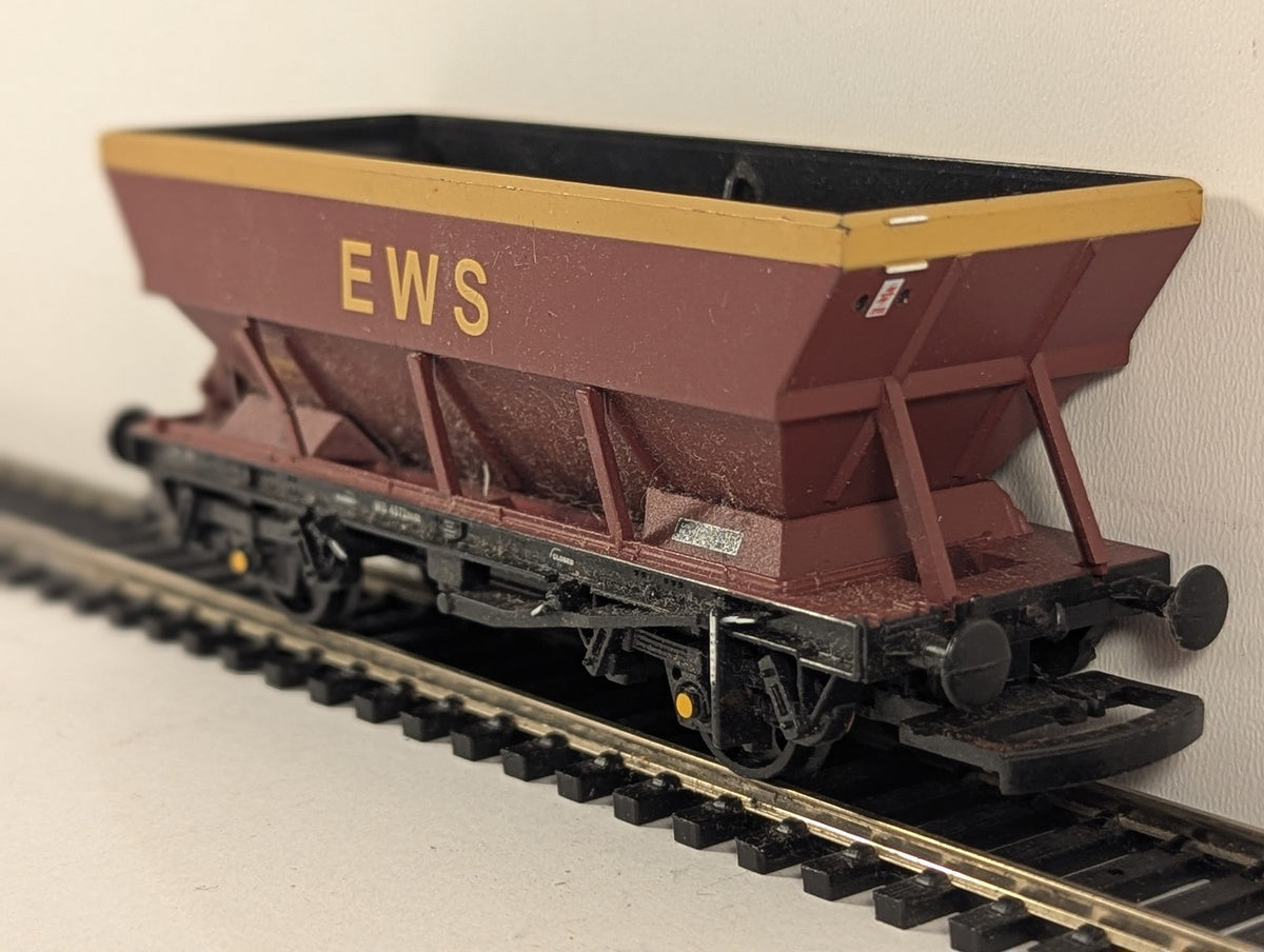 Bachmann OO Gauge HEA Hopper Wagon Goods Wagon 361866 EWS Maroon 38-114