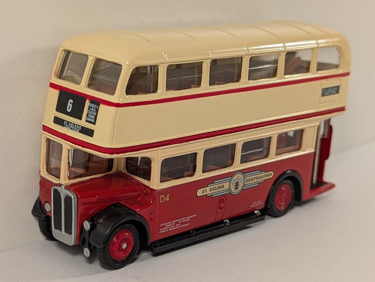 Exclusive First Editions (EFE) AEC RT Bus – St. Helens Livery – 1:76 Scale