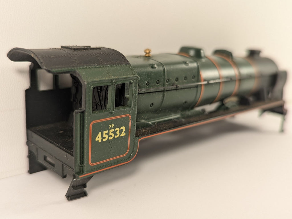 Bachmann OO Gauge LMS Jubilee Class 45532 Illustrious Body Shell - Spares/Repair