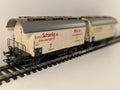 Liliput L240151 HO Scale Ernst Schärlig AG Refrigerated Freight Wagon Twin Pack