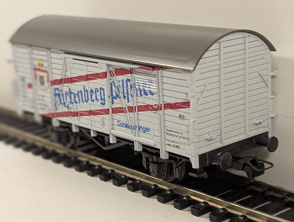 Roco HO Gauge DB Fürstenberg Pilsener Beer Wagon Goods Wagon 112 2 203-9