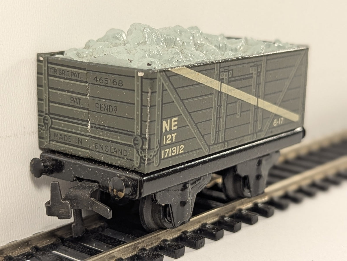 Trix Twin Railway OO Gauge Ballast Wagon Goods Wagon 171312 NE Grey 609