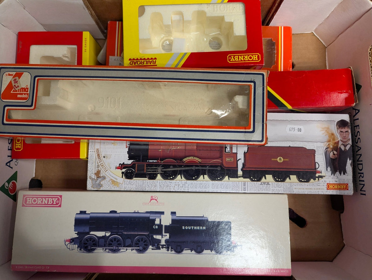 Hornby, Mainline, Wrenn OO Gauge Joblot of Empty Model Railway Boxes Empty Boxes