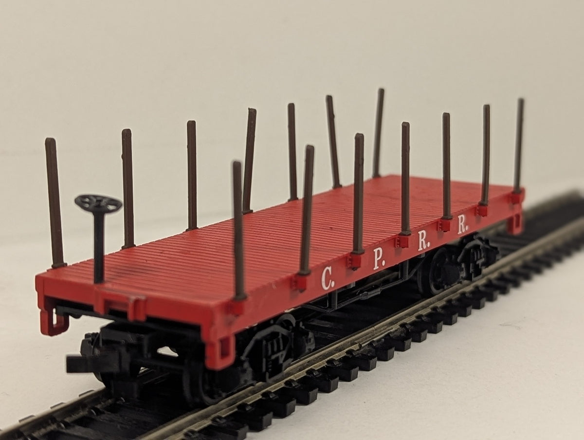 Bachmann HO Gauge 34' Old Time Flat Car Central Pacific Railroad (C.P.R.R.)