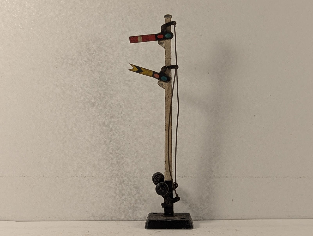 Hornby OO Gauge No. 2 Double Arm Signal