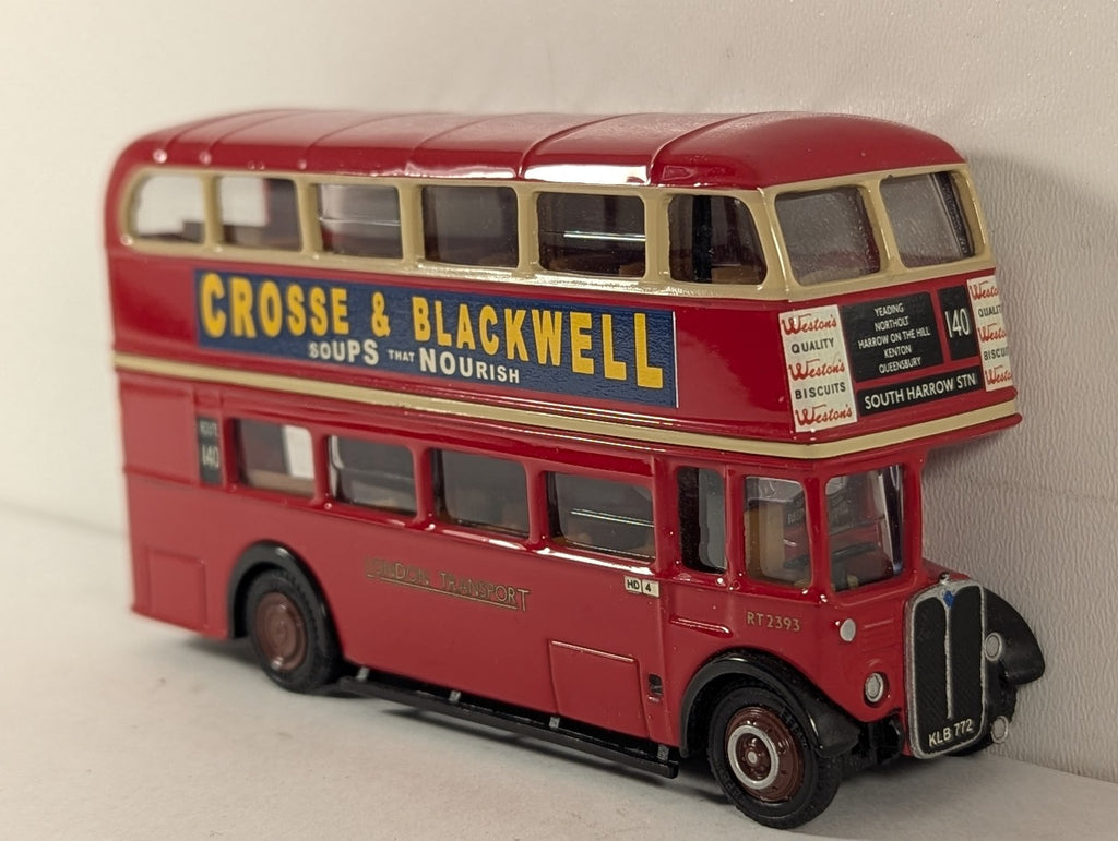 Exclusive First Editions 1:76 Scale AEC RT Double-Decker Bus RT 2393