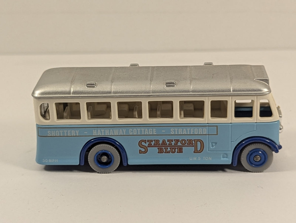 Lledo Bedford Single Deck Bus Die-cast Bus Stratford Blue DG17