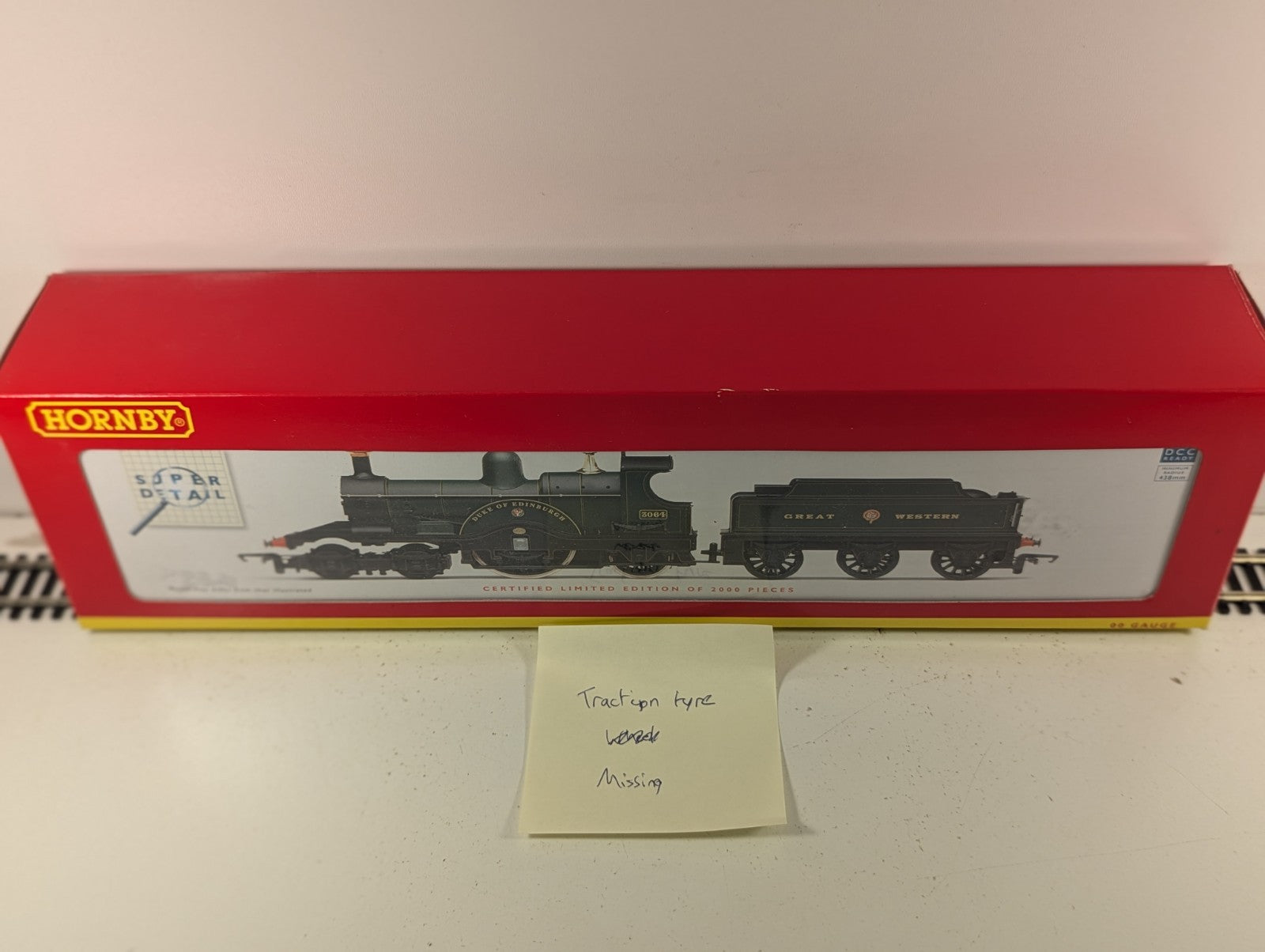 Hornby OO Gauge GWR Dean Single 4-2-2 'Duke of Edinburgh' Steam Loco