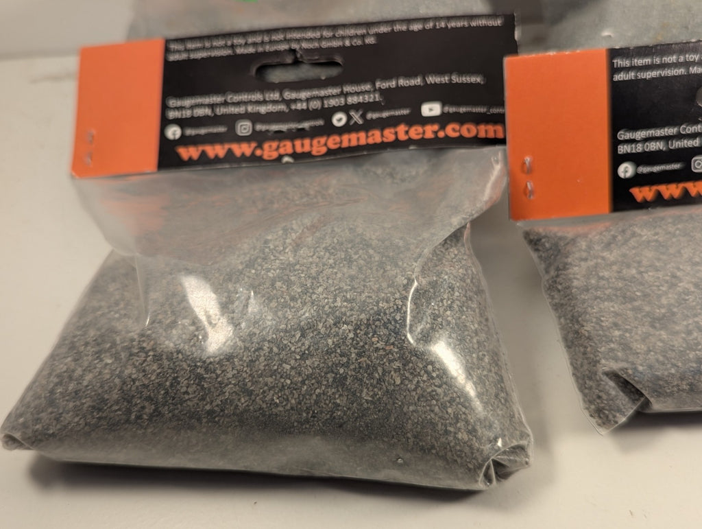 Gaugemaster and R & T Models OO HO Gauge Granite Rail Ballast Packets