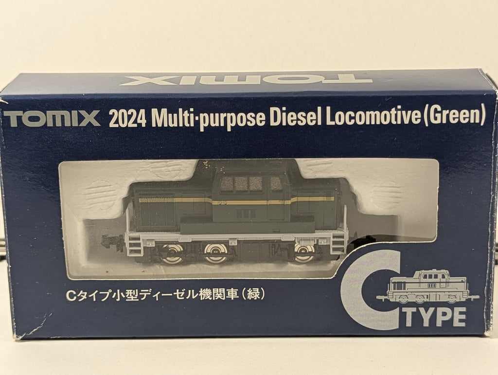 Tomix N Gauge C Type Multi-purpose Diesel Locomotive Green 2024